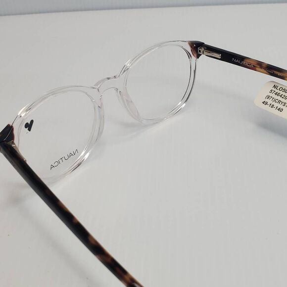 New Nautica Women’s Eyeglasses – NA2050WN 971 Crystal – Size 51-14-140 - Picture 4 of 7